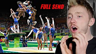 Reacting to 'UNIQUE WOMENS GYMNASTICS' w/ Girlfriend