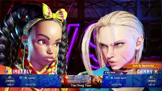 Street Fighter 6: Kimberly (marzme) VS Cammy (Gentle Spirit)