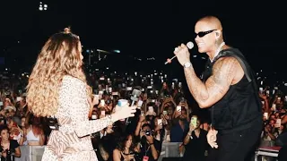 Léo Santana & Anitta - Santinha (AO VIVO) no Ensaio da Anitta em SP