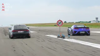 650HP Acura NSX vs 650HP Audi RS7