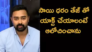 Prasanna talks about his role in Jawaan, Sai Dharam Tej & more