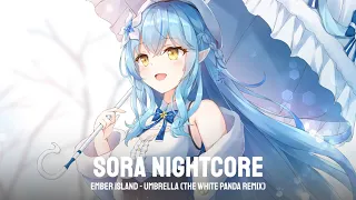 Nightcore → Umbrella   Ember Island The White Panda Remix 1HOUR