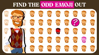 HOW GOOD ARE YOUR EYES 14 | Find The Odd Emoji Out | Difficult level