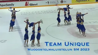 Team Unique 🥇 Free Skating #MLSM23 #SynchronizedSkating