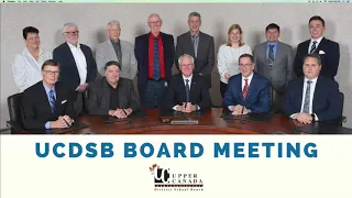 UCDSB Board Meeting - July 8, 2020
