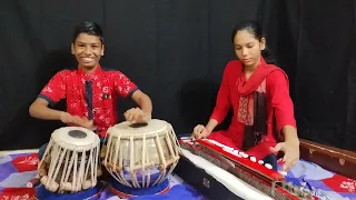 Instrumental: Mere Dholna | Bhool Bhulaiyaa | Tabla & Banjo | Jugalbandi