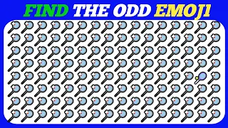 HOW GOOD ARE YOUR EYES l Find The Odd Emoji Out l Emoji Puzzle Quiz