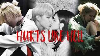 Jimin & Rosé || Hurts Like Hell