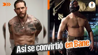 Así entrenó Bane sus músculos para castigar la columna de Batman || Tom Hardy