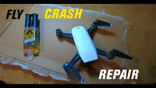 DJI SPARK CRASH THEN REPAIRED