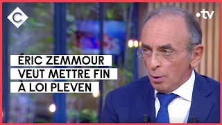 Éric Zemmour veut abolir les lois contre les injures et actes racistes - C à Vous - 16/02/2022
