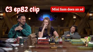 Mini Sam ad (aka Sam's kid) | Critical Role - Bells Hells ep 82