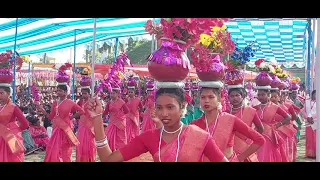 ENTRANCE DANCE ON EPISCOPAL ORDINATION, Most. Rev. Dr. Linus Pingal Ekka, Diocese of Gumla