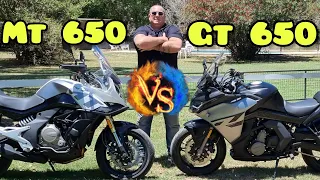 MT 650 VS  GT 650 de Cf moto