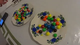 оброз M&M's молочный и белый шоколад в начинке