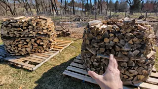 How to Stack UGLY Firewood