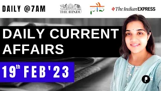 19 Feb Current Affairs 2023 | Daily Current Affairs | Current Affairs Today