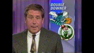 Boston Celtics vs. Charlotte Hornets - 1993 Playoffs (Game 1 & 2 News)