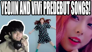 REACTING TO PREDEBUT LOONA!! - "Kiss Later" by Yeojin and "Everyday I Love You" by ViVi ft. Haseul