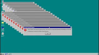 Windows 95 Crazy Error