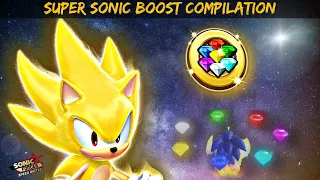 Sonic Forces Speed Battle | Super Sonic | Boost Compilation💎