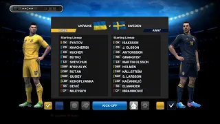 PES 2013 - Euro 2013 - Group D Matchday 1 - Ukraine vs Sweden