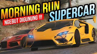 MORNING RUN BARENG SUPERCAR - SUPERCAR KENCANG !! - GTA 5 Indonesia Car Meet