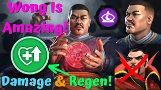 WONG IS AMAZING🤩! INCREDIBLE REGEN + SOLID DAMAGE OUTPUT! Ease of Use! - Marvel Contest of Champions