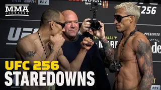 UFC 256 Weigh-In Staredowns - MMA Fighting