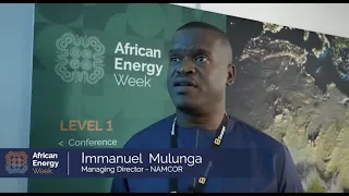 Immanuel Mulunga, M.D, NAMCOR's discusses key upcoming activities in the #energy sector in #Namibia.