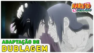 ITACHI SE DESPEDE DE SASUKE - Dublagem PT-BR Adaptada