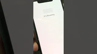 iPhone 11pro Max stuck on 0% remaining while charging!0% remaining battery solution.