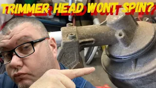 FIX 95% OF WEED EATER HEADS THAT STOPPED SPINNING!