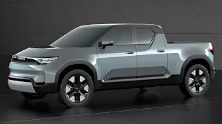 New Toyota EPU Electric Mid-size Pickup Truck Concept | FIRST LOOK
