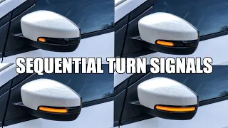 Installing $30 Focus ST/RS/SE Sequential Mirror Turn Signals!