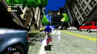 Sonic Adventure 2 "HD" (PS3) - City Escape Mission 1 A Rank