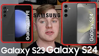 UNBOXING Galaxy S24 Galaxy S23 FE Samsung [PL] - nowy telefon