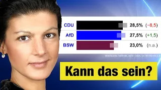 Ist Wagenknechts-Partei BSW wirklich SO beliebt?