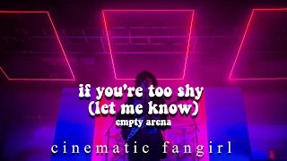 the 1975 - if you're too shy (let me know)| empty arena