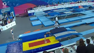 Alena KALASHNIKOVA (RUS) - 2021 junior European Champion, Double Mini-Trampoline