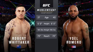 Ultra Real | EA Sports UFC 3 | Robert Whittaker vs. Yoel Romero: There can only be ONE