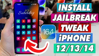 How to Install Jailbreak Tweaks on iPhone 12/13/14 (Without Jailbreak)