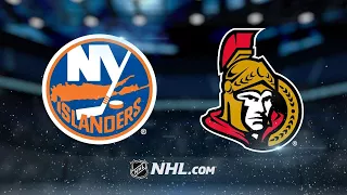 Isles hang on to edge Senators in Ottawa, 2-1