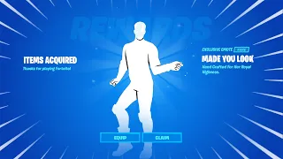 How To Get "MADE YOU LOOK" EMOTE In Fortnite Chapter 4 Season 2 (TikTok Dance)