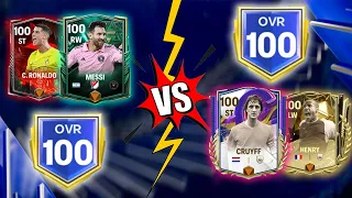 100 vs 100 Rated Teams! But this time AI Decides the Winner - FC MOBILE!