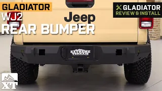 Jeep Gladiator JT WJ2 Rear Bumper; Not Pre-Drilled Review & Install