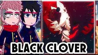 ||Jujutsu Kaisen reacting to BLACK CLOVER|| 🇧🇷/🇺🇲// ◆Bielly - Inagaki◆