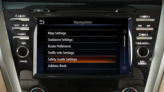 2021 Nissan Murano - Navigation Settings (if so equipped)
