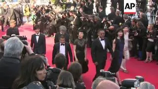 Cannes Film Fest draws to a close with "Zulu" premiere, arrivals for closing ceremony