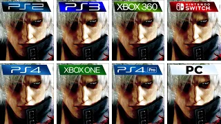 Devil May Cry 2 (2003) PS2 vs PS3 vs XBOX 360 vs Switch vs PS4 vs XBOX ONE vs PS4 PRO vs PC